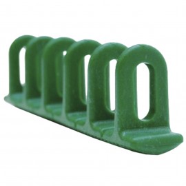 Kit 3 Sferische Groene Plastic Ringen Haarspeldjes 6X22X156Mm