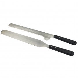 Set Of 2 Knives For Glue Strengtheners Removal
