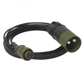 Cables 5.0M - 4Mm² Nato/ 2Pin Male Connector For Gysflash Xtrem