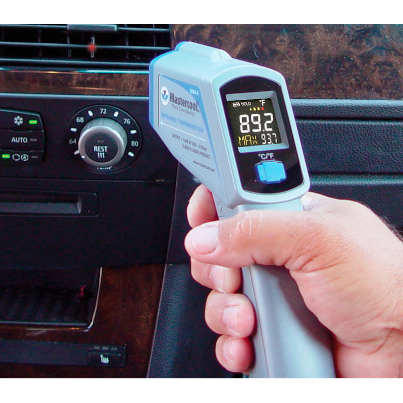 Thermomètre numérique -50 à 500°C avec laser