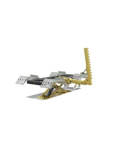 PONT ELECTRO HYDRAULIQUE 3 T  ENCASTRE AVEC BANC DE REDRESSAGE & RAMPES